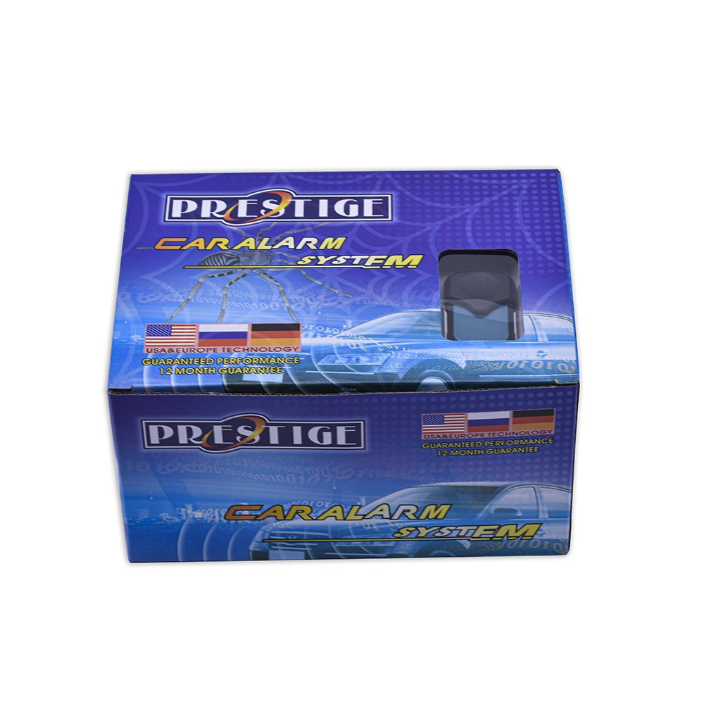 New Arrival Smart Car Alarm System PRESTIGE Auto Anti-theft Device Alarm Remote Control Car Door Trunk Release Universal