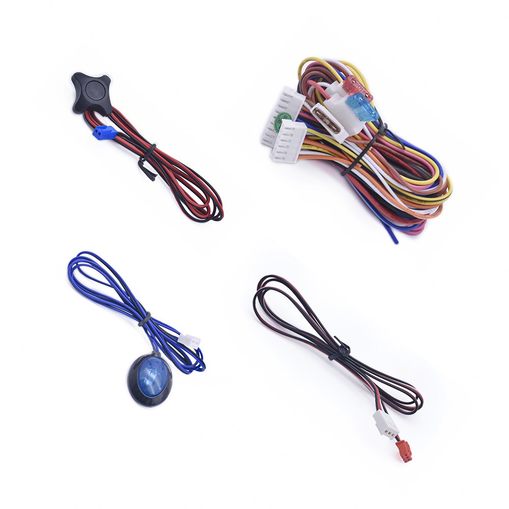 New Arrival Smart Car Alarm System PRESTIGE Auto Anti-theft Device Alarm Remote Control Car Door Trunk Release Universal