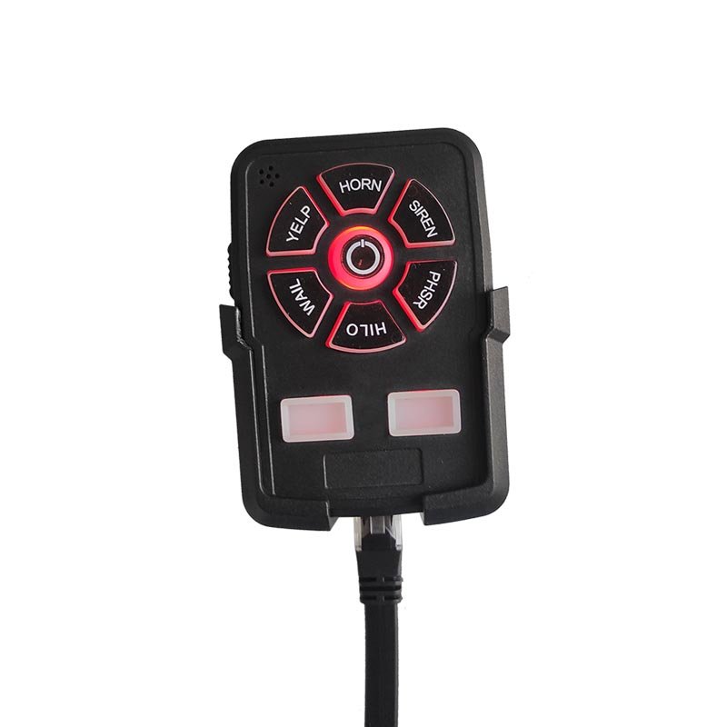 100W Multifunctional Control Speaker Horn Electronic Siren controller with loudspeaker for vehicle car