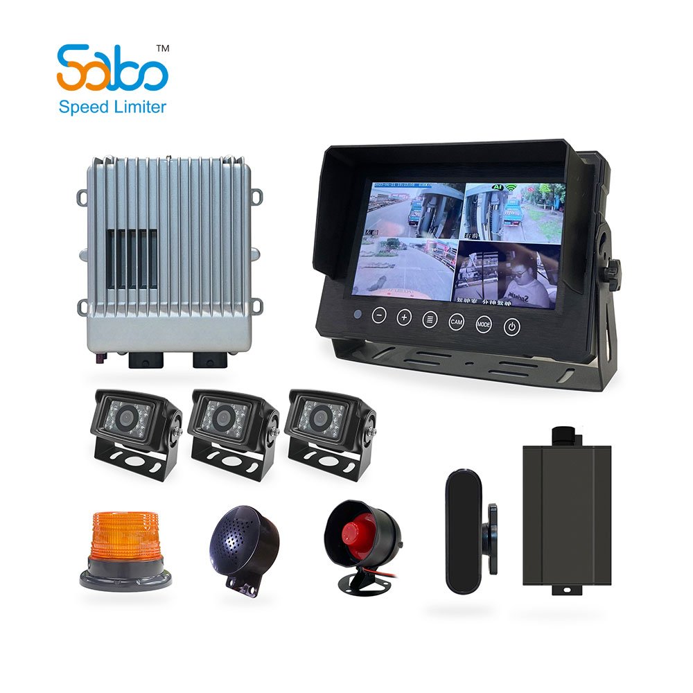 SABO Alarm Forklift Backup Camera Collision Alert Pedestrian Detection System Blind Zone Monitoring for Truck Forklift