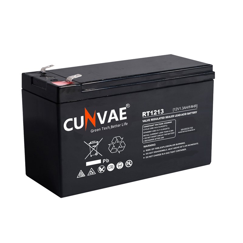 12V 1.3AH Rechargeable Battery AGM sealed Lead Acid Battery 12v 1.3ah for Emergency Lights Home Security Alarm System