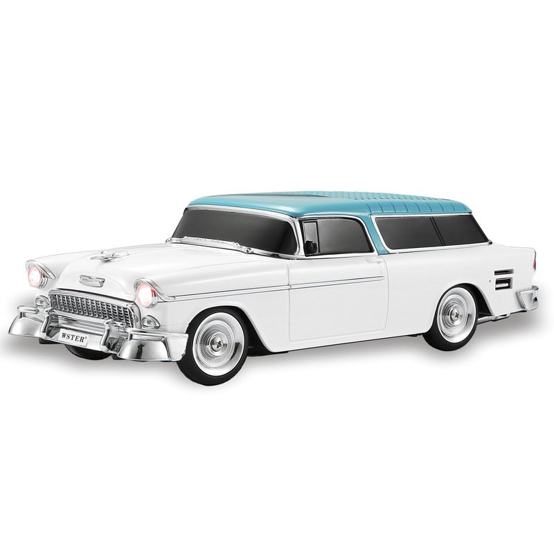 WS-1955 Pickup Classic Car Model Wireless Speaker Support SD Card with Fm Radio Smart Wireless Speaker Vintage Car Shaped