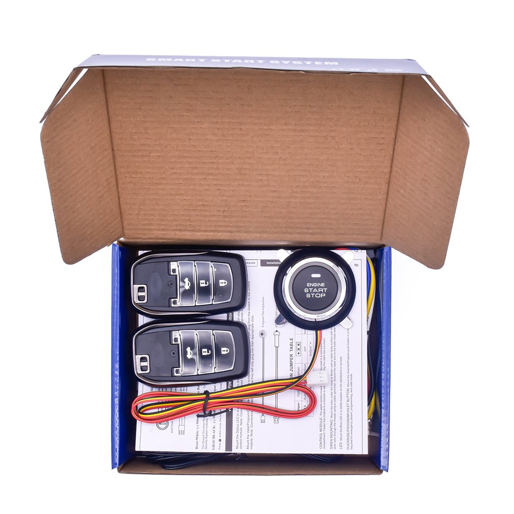 Trending Factories Popular Products Push Start Stop Button Passive Keyless Entry Remote Engine Start Auto Electrical Systems