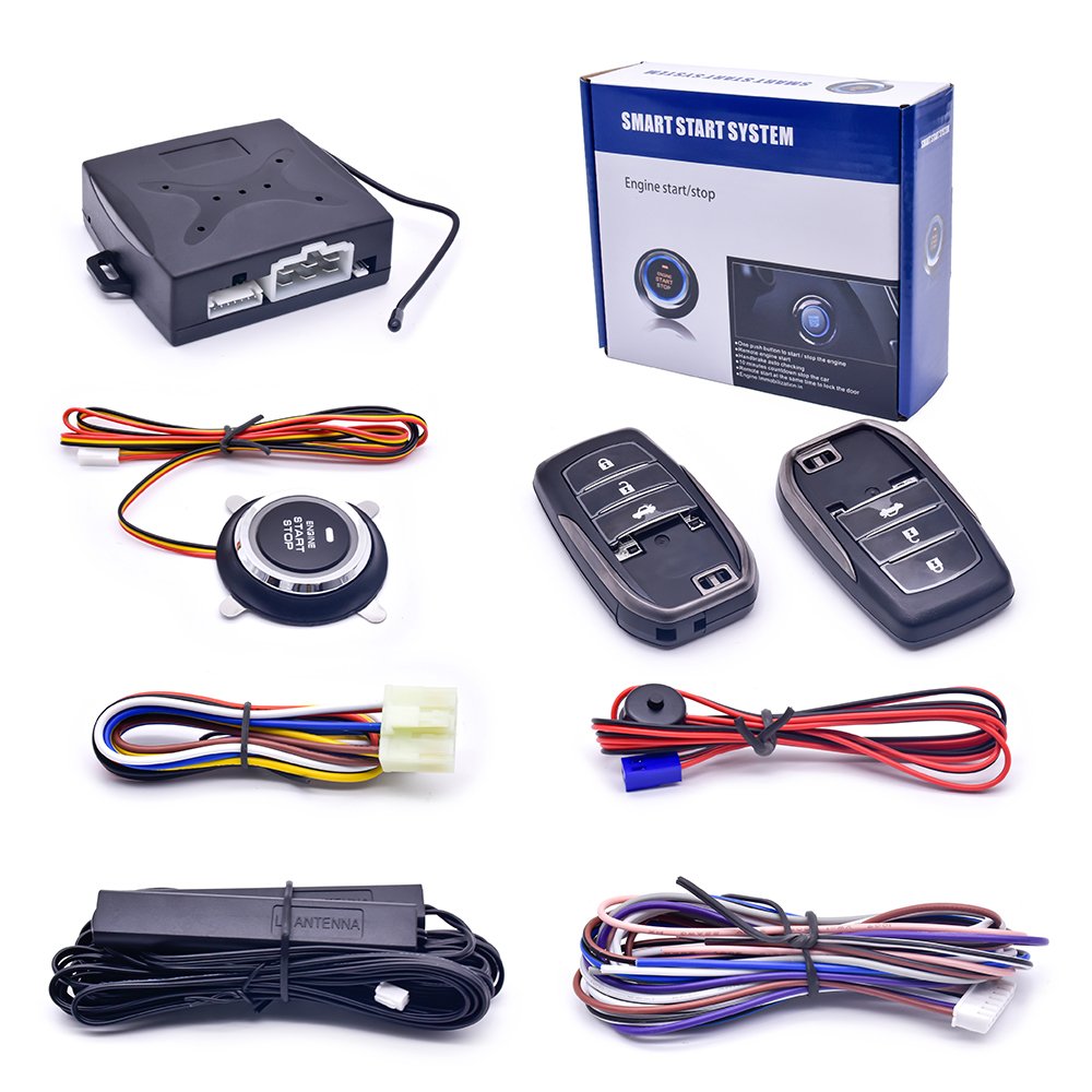 Trending Factories Popular Products Push Start Stop Button Passive Keyless Entry Remote Engine Start Auto Electrical Systems