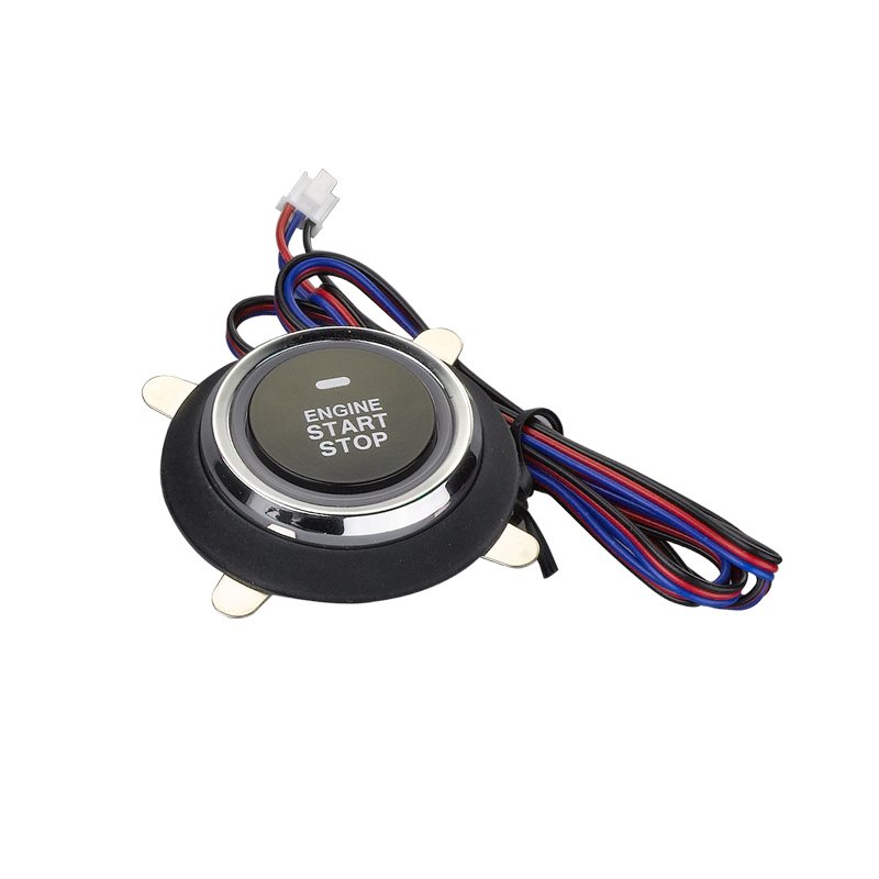 Full Functions PKE Keyless Entry System Push Button Engine Start Stop Remote Starter PKE Car Alarm with Remote for Mitsubishi