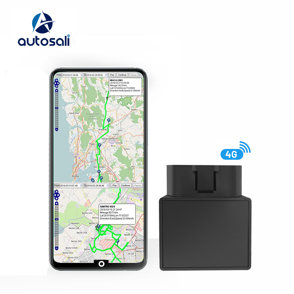 Insert Sim Card Gps Tracking Device Navigation 4G Locator Gps Satellite Tracker for Vehicles