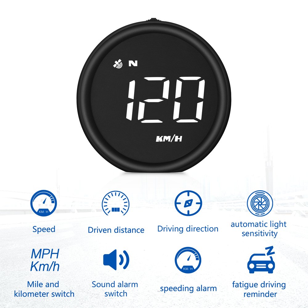 GPS Speed Meter G1 White Car Head up Display Auto Diagnostic Tool Hud Display Car Hud