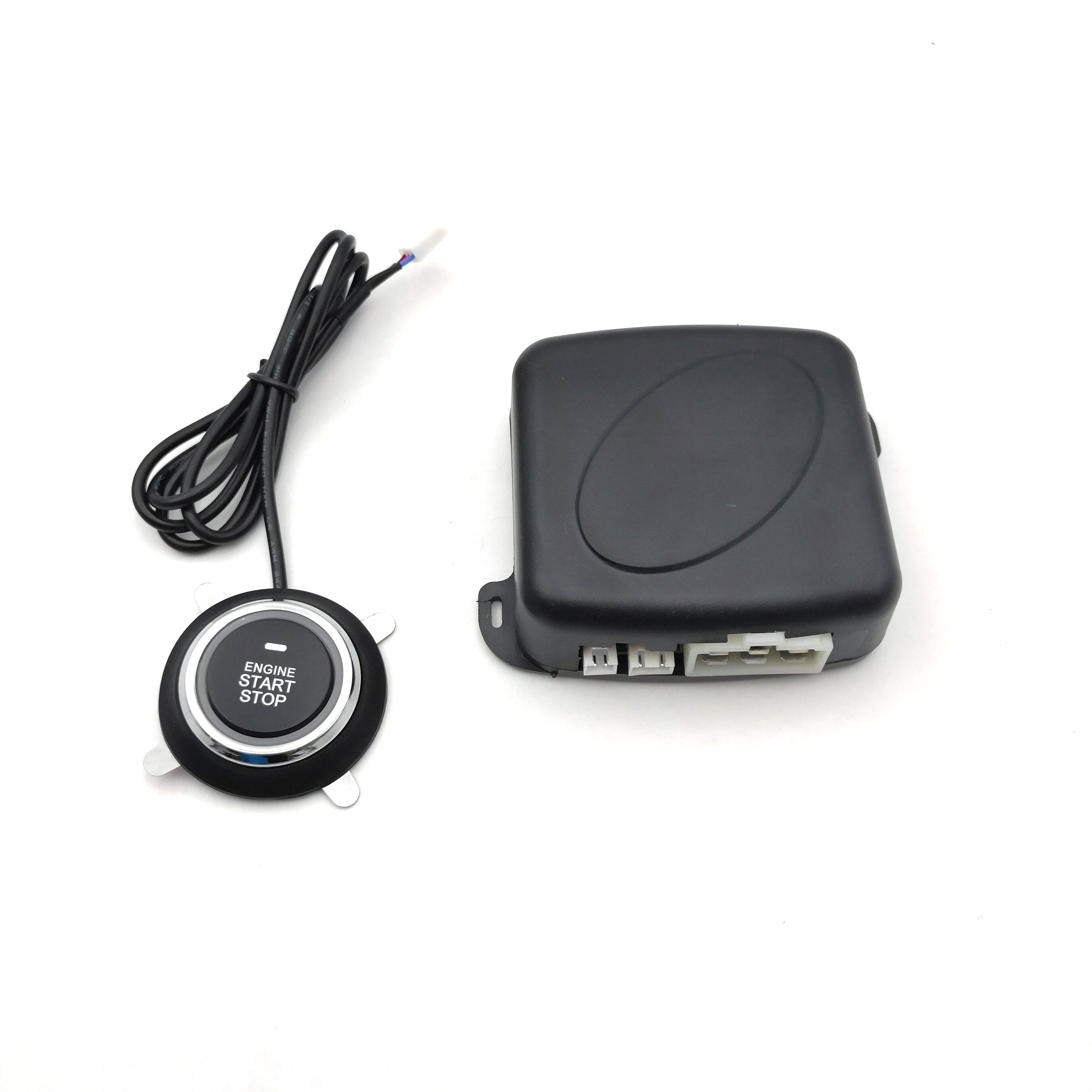 Push Button Start Stop 12v in South American Market Auto Smart Pke Keyless Entry Car Alarm System