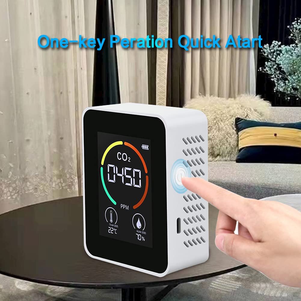 Real-Time Readings 3 in 1 Air Digital Thermometer Humidity Tester for Wine Cellars Homes Office Car Grow Tents