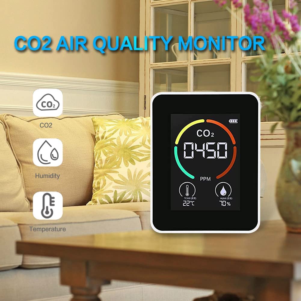 Real-Time Readings 3 in 1 Air Digital Thermometer Humidity Tester for Wine Cellars Homes Office Car Grow Tents