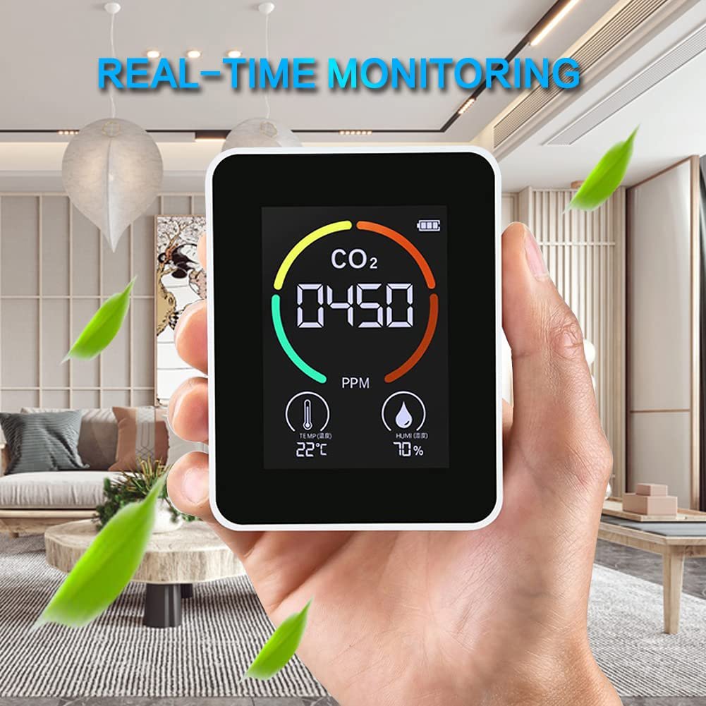 Real-Time Readings 3 in 1 Air Digital Thermometer Humidity Tester for Wine Cellars Homes Office Car Grow Tents