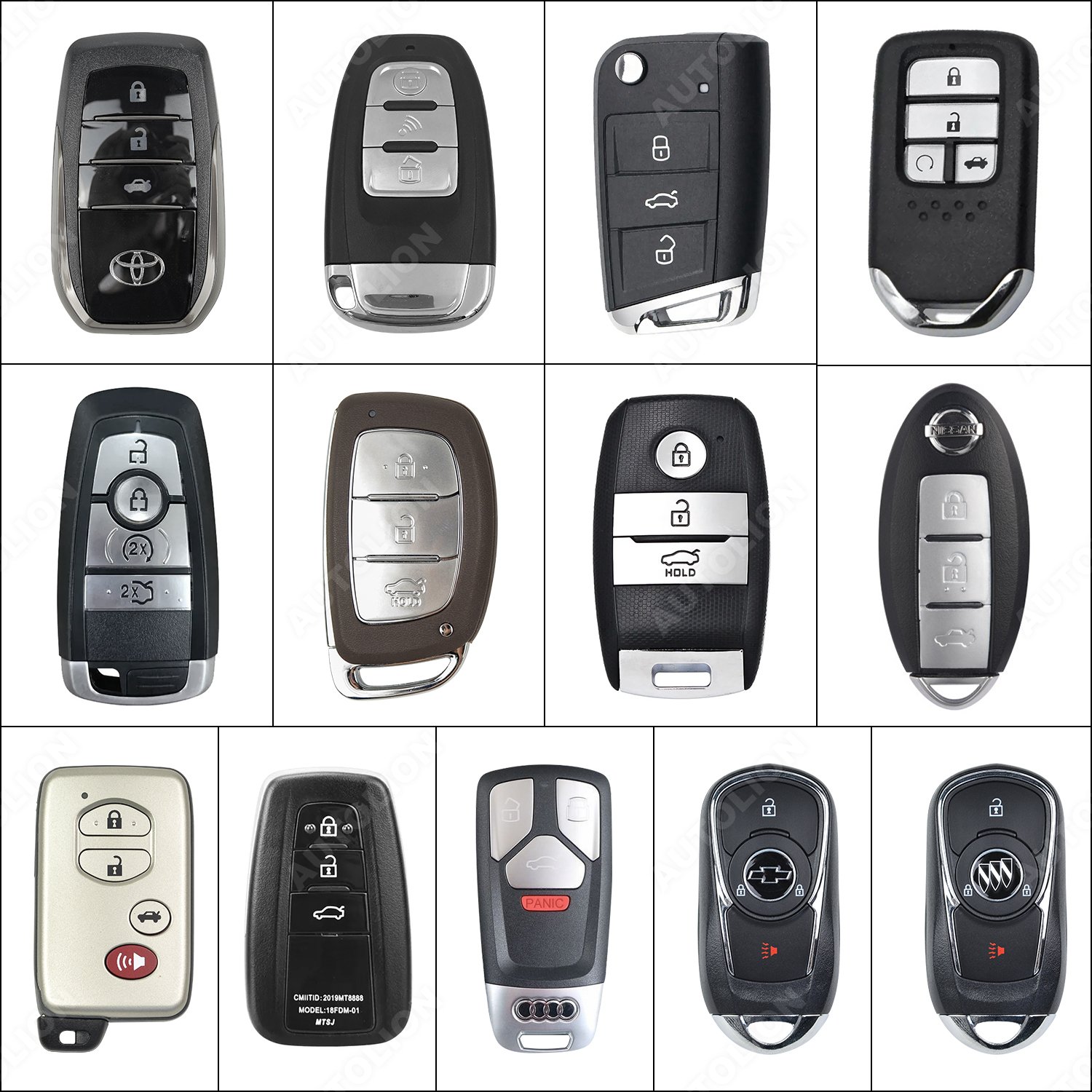 Universal DC12V Remote Engine Start Stop Auto Passive Keyless Entry PKE Remote Control Car Alarm System