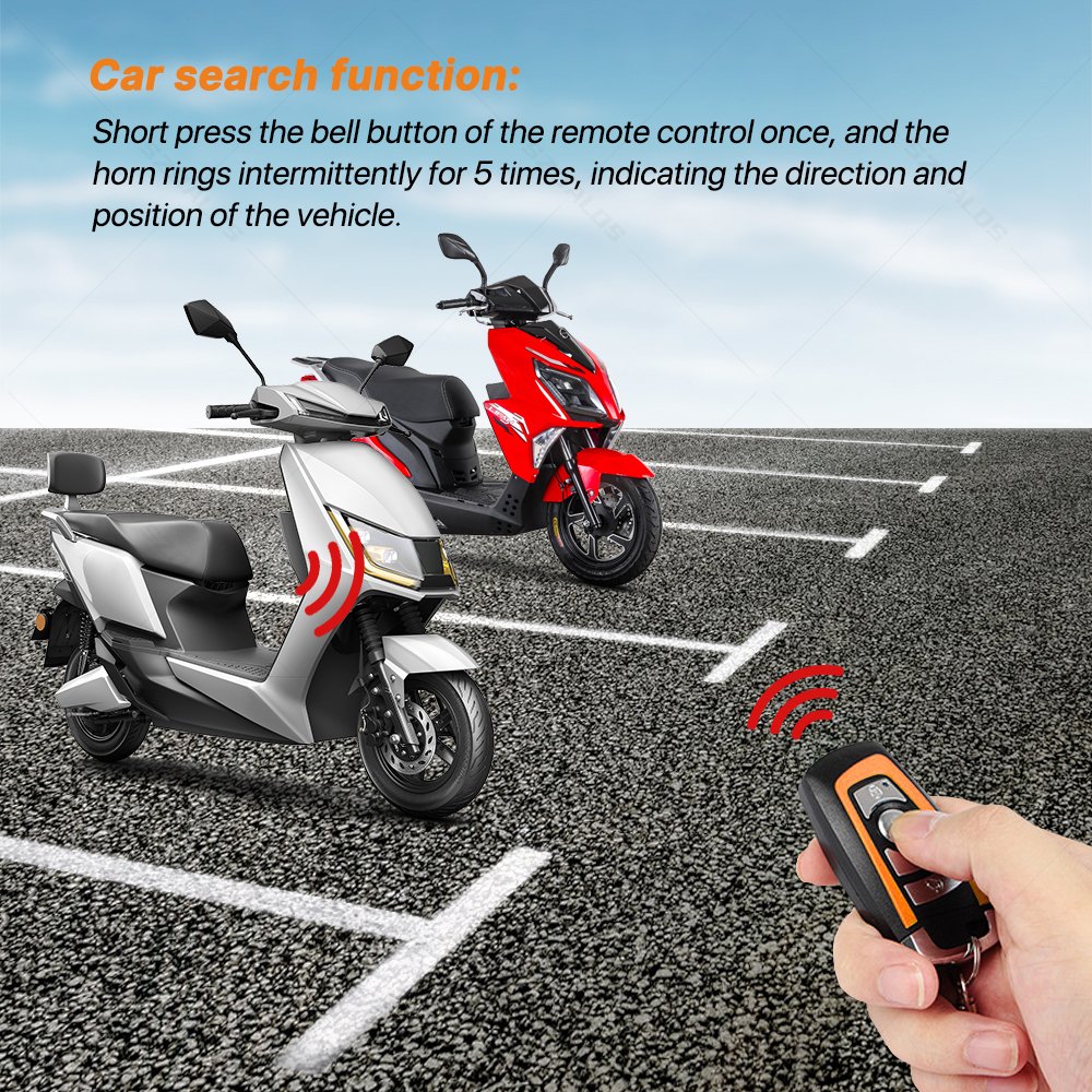 Smart Remote Control Motorcycle Alarm System BT Motorcycle Alarm System