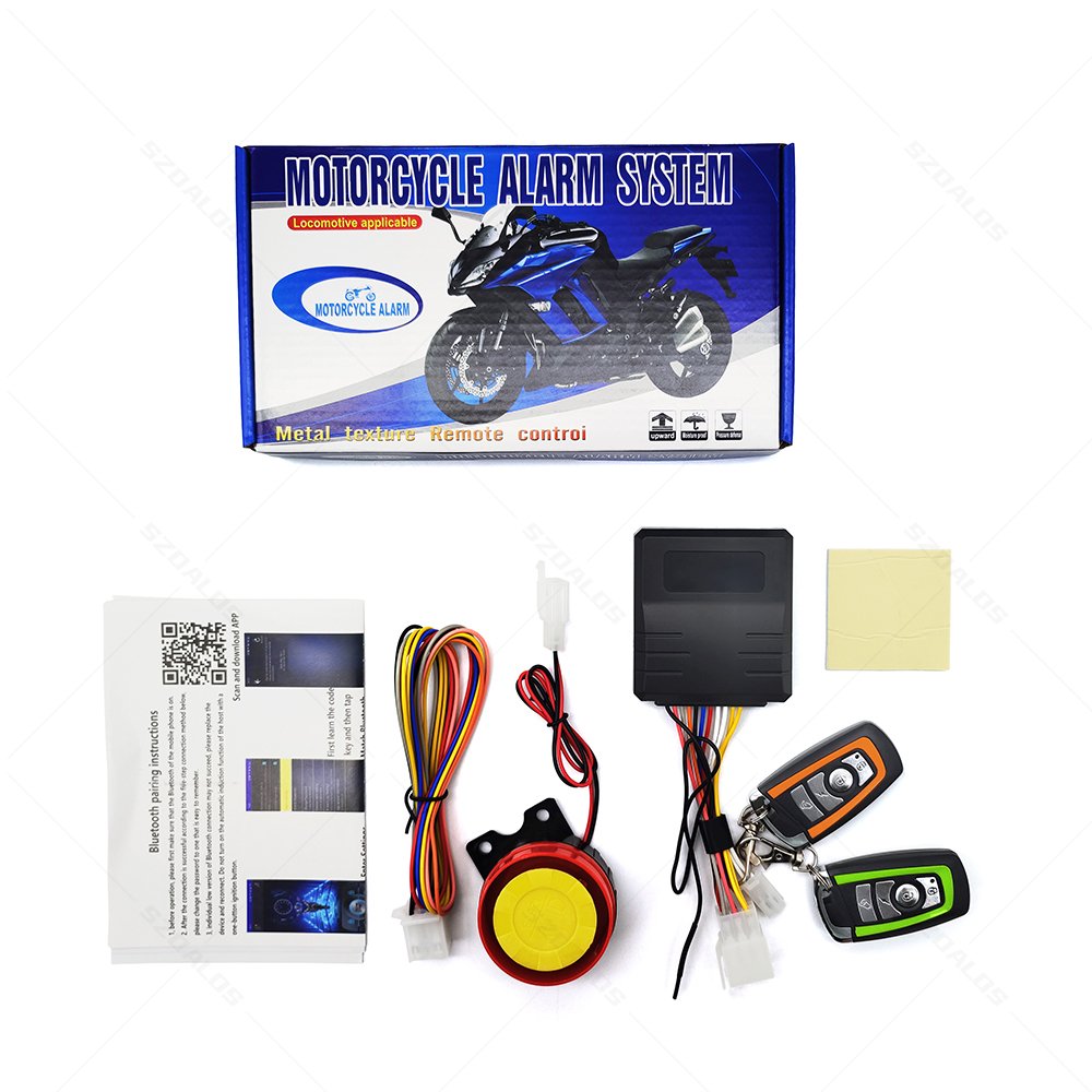 Smart Remote Control Motorcycle Alarm System BT Motorcycle Alarm System