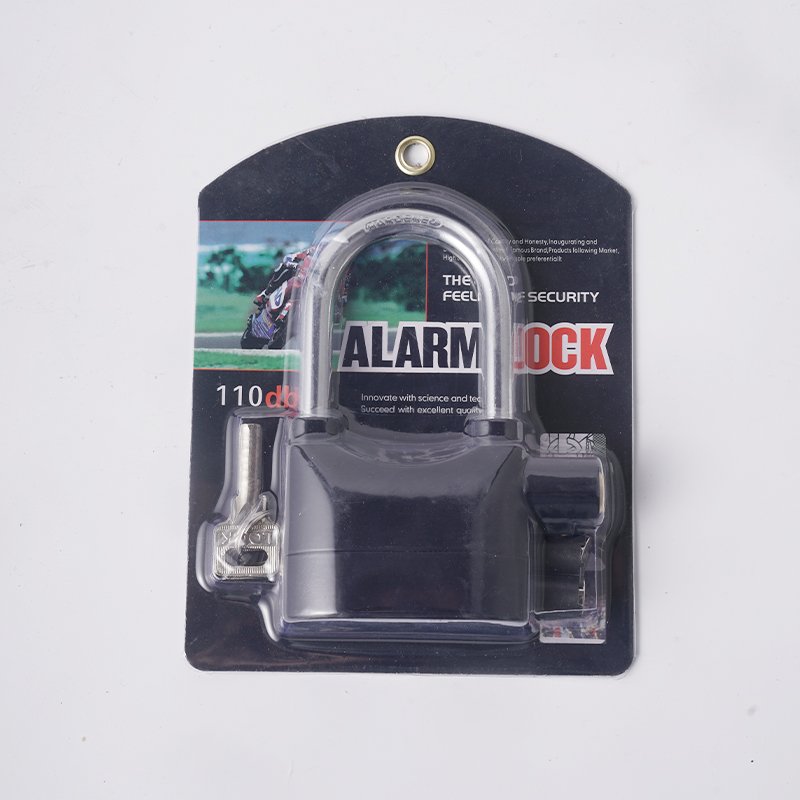 Factory Cheap Safe From Car Motorcycle 70mm110dB Plastic or Aluminum Lock Body Black Alarm Lock