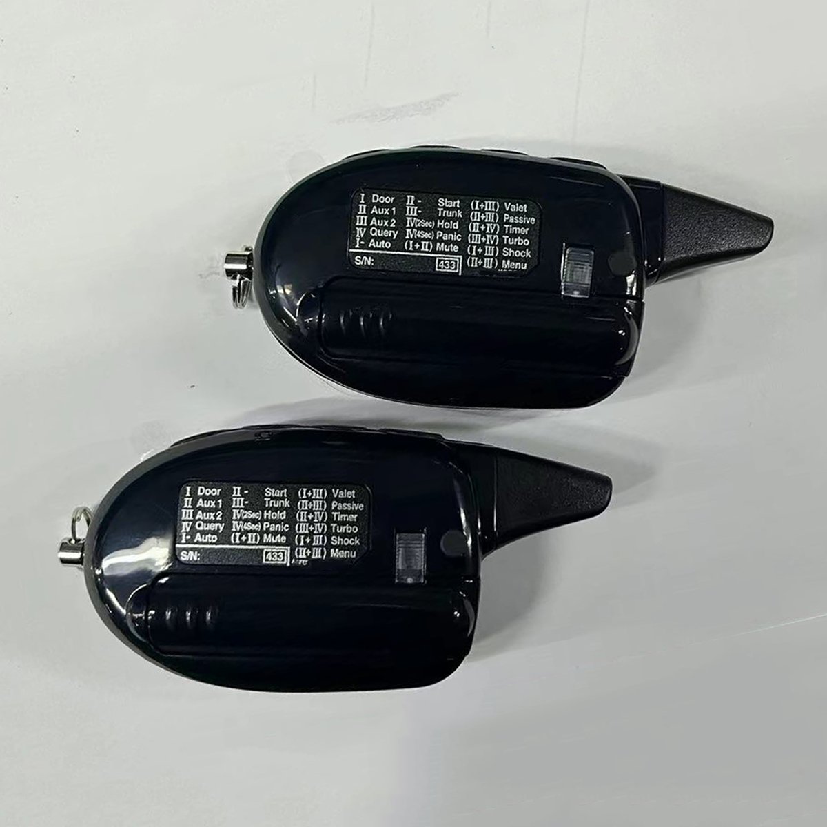 China Factory M100 Keychain Remote Control Suitable for Magic Car M100 M 101 Two Way Car Alarm Systems