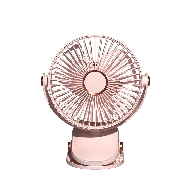 Portable Rechargeable USD Desk Table Fan With Clip