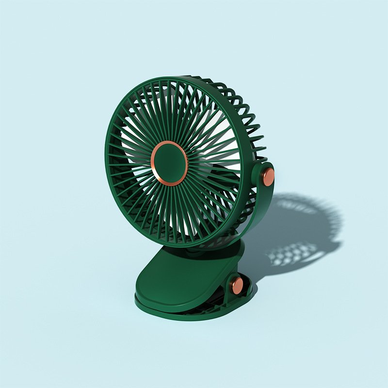 Portable Rechargeable USD Desk Table Fan With Clip