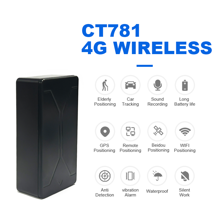 Quantity Discount Large Capacity and Long Range 4G Gps Wireless Location Tracker With Magnetic Absorption