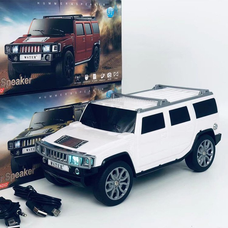 NEW DESIGN WS-590 Portable H5 Wireless Car Karaoke TWS BT Speaker With FM Radio