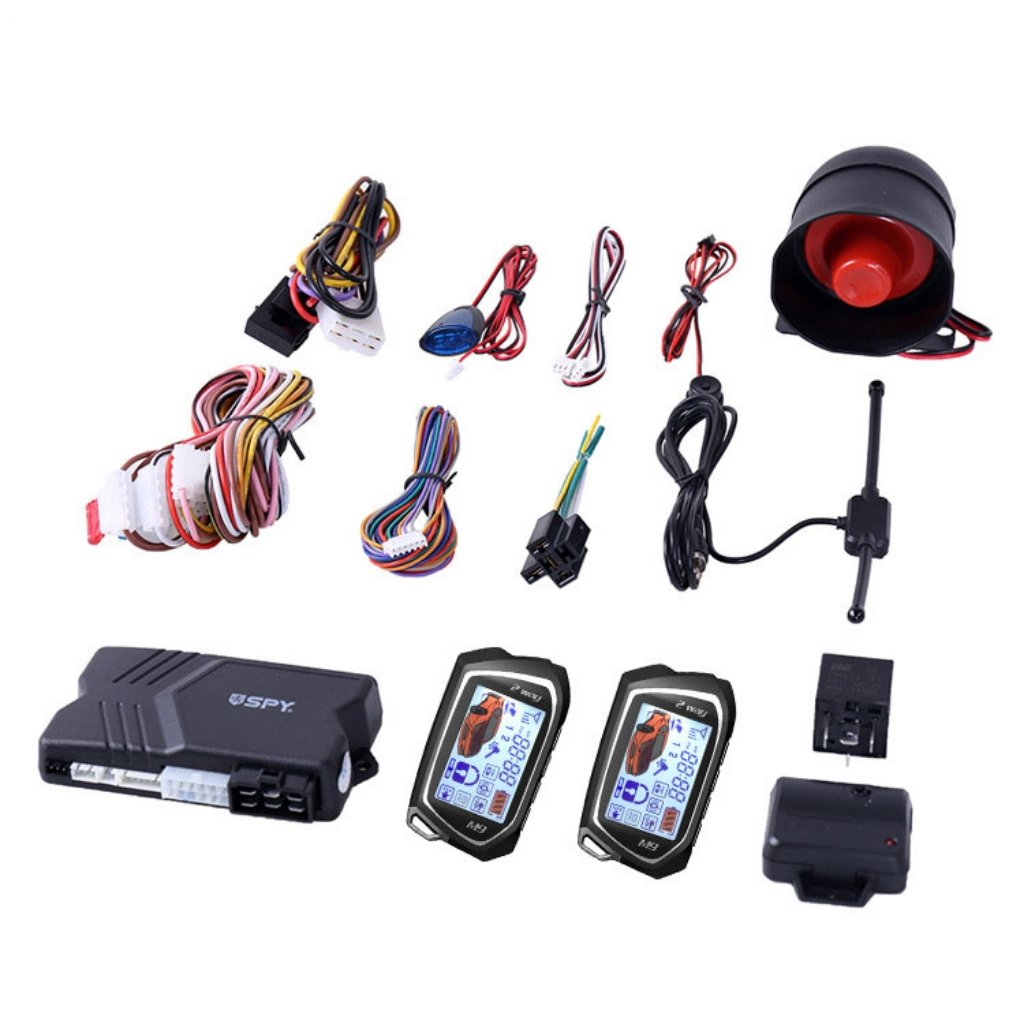 Smart Wireless Royal Smart Car Immobilizer With Auto Window Rise Steel Mate Remote Control Real-Time Monitor Car Alarm System