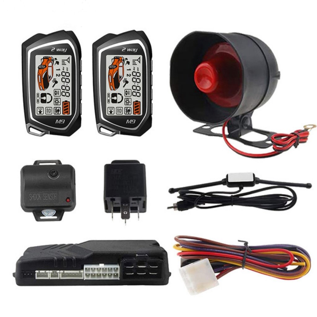 Smart Wireless Royal Smart Car Immobilizer With Auto Window Rise Steel Mate Remote Control Real-Time Monitor Car Alarm System