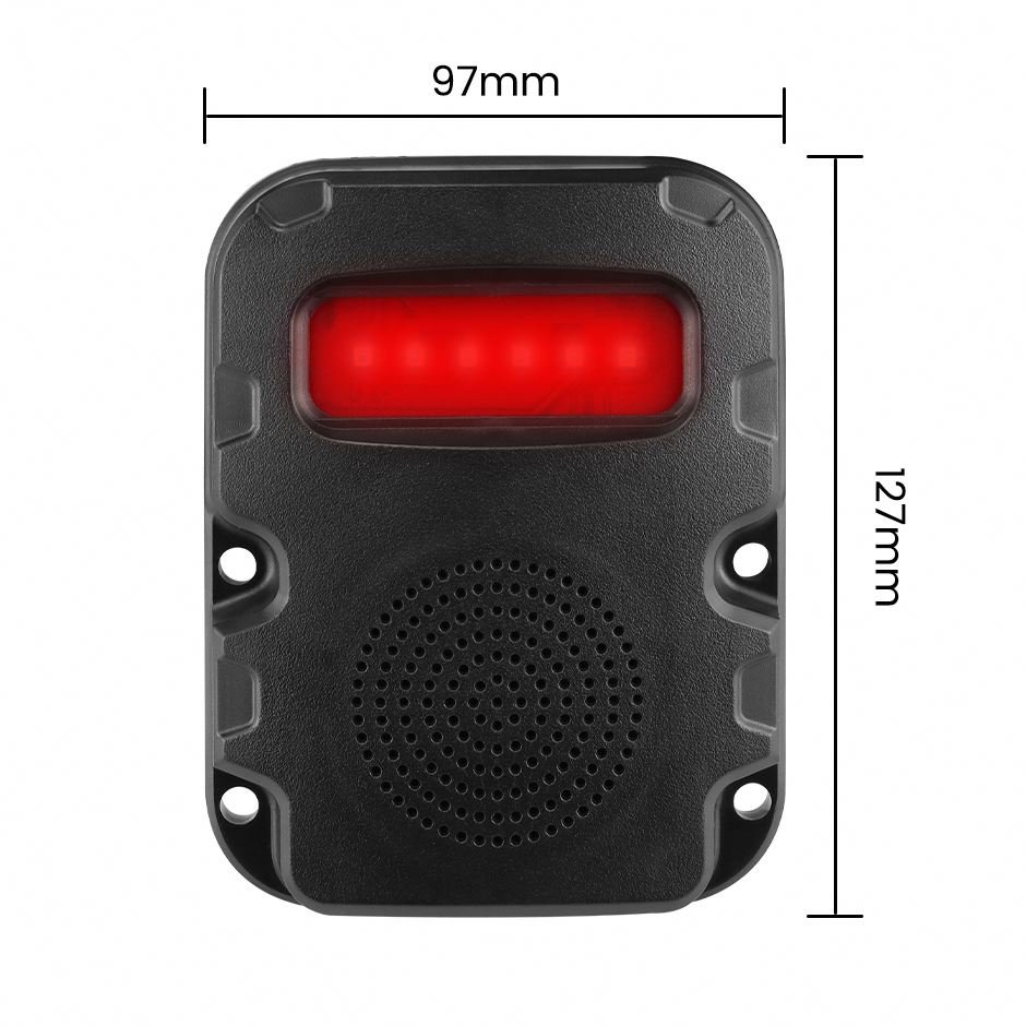Blind Spot Radar BSD Alarm Fit for Truck Bus Car DVR Recorder Monitor with 4PCS 1080P Parking Camera