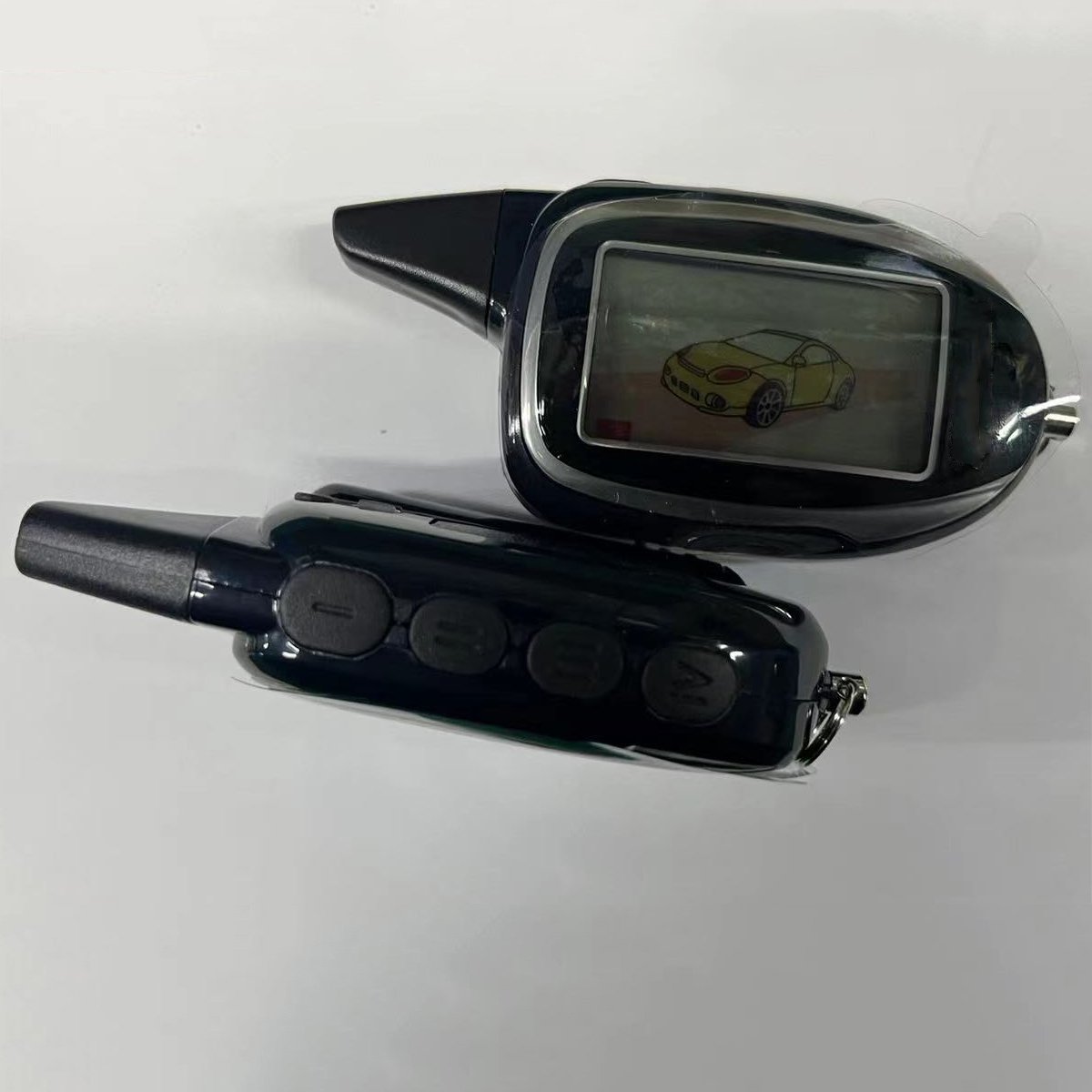 M7 Two Way Car Alarm System LCD Remote Controller Suitable for M 7 Scher Khan 7 Keychain Suit