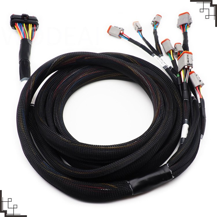Custom Wiring Harness Manufacturer 21 Circuit Automotive Wiring Kits Fuse Box Universal Racing Auto Car Hot Rod