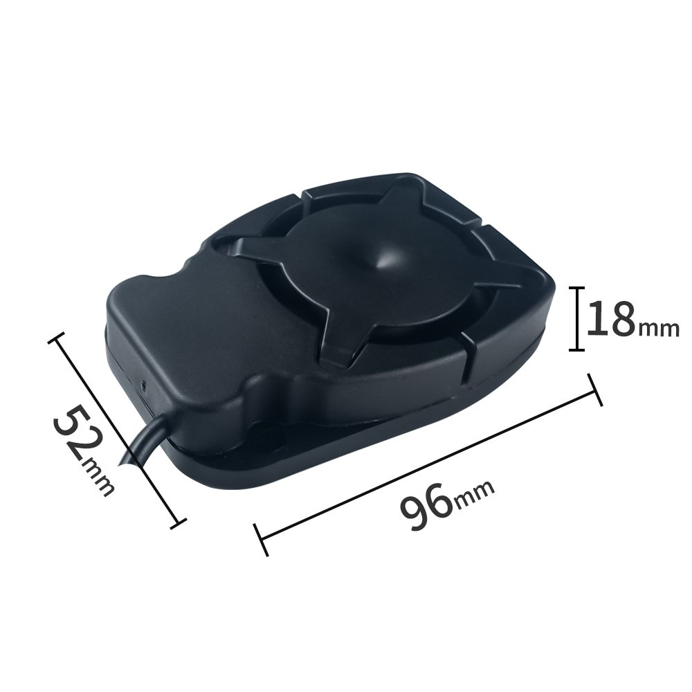 Loud Anti Theft Security Alarm Mini Piezo Buzzer Siren Alarm Siren Mini Slim Newest Model Car Alarm Horn