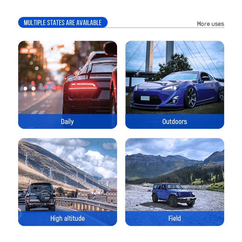 OBD2 Auto Meter Gauge LCD Display Car Accessories Overspeed Alarm Speedometer Gps Hud Digital Tachometer