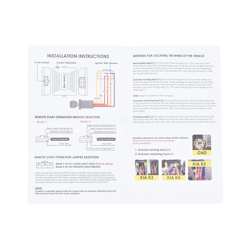 Special Remote Start From the OEM Remote Remote Remote Starter Engine Start System for Toyota