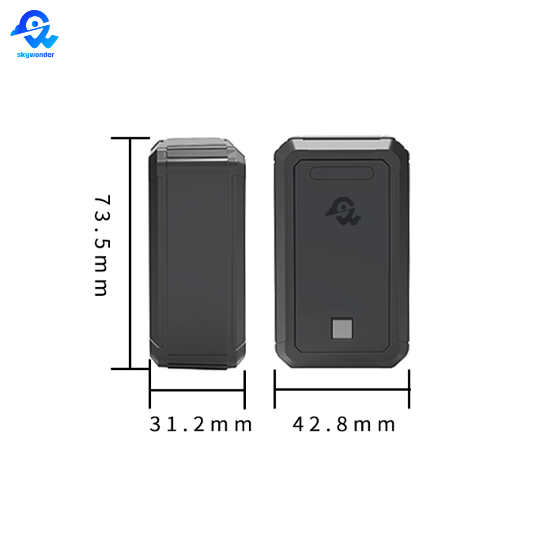 W09 Automotive Long 90days Standby Time Strong Magnetic Vehicle Locator SOS GPS Wifi LBS for GPS Car Bike Motor Tracker