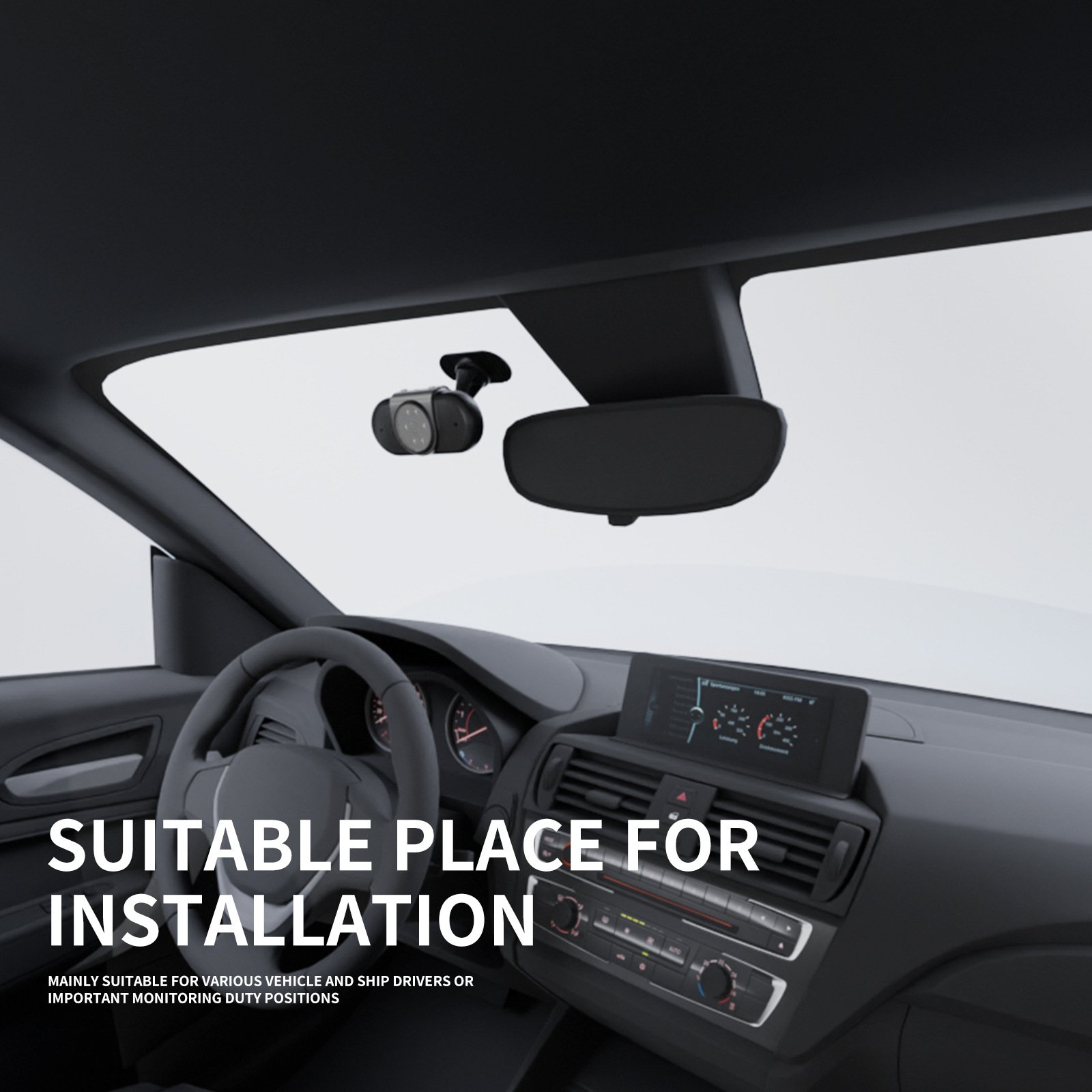 DSM Single Lens DMS Camera for Car Alertness Monitor Fatigue Driving Smoking Dozing Answering Phone Alarm
