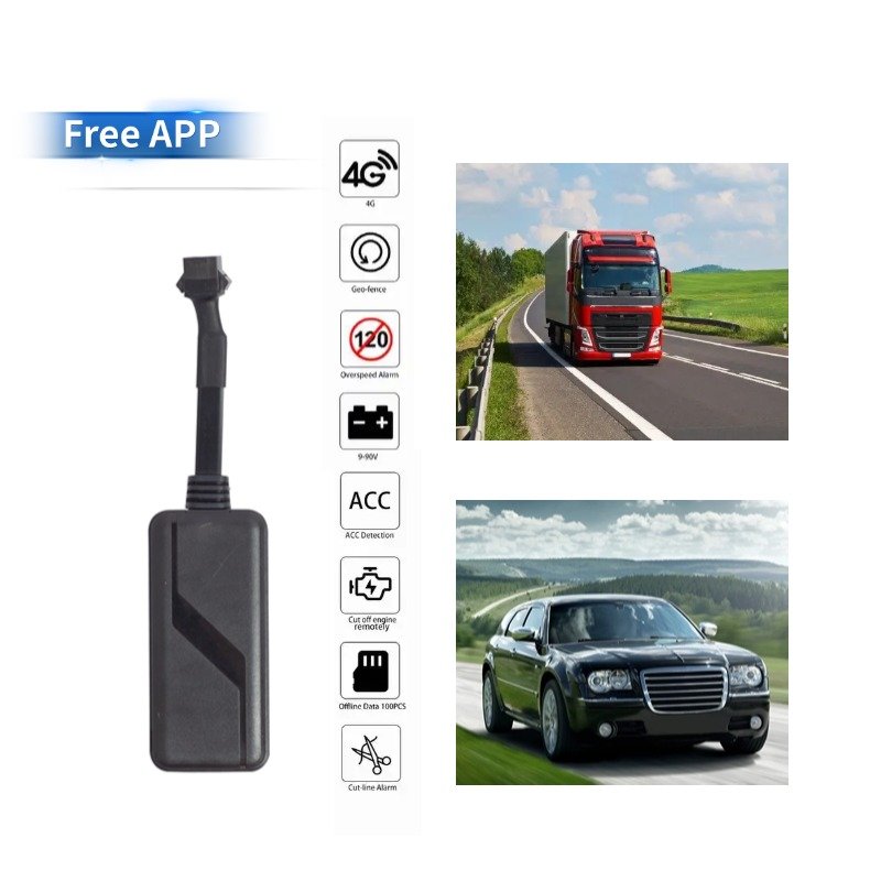 High Quality 4 G GPS Auto Tracker System Remote Engine Cutting off Car Fence Alarm Engine for Truck Car Fleet Management GPS
