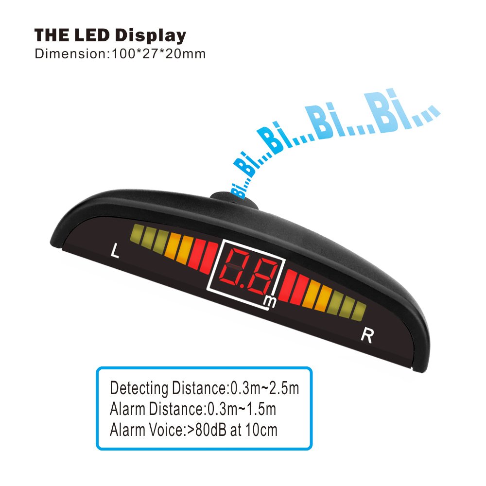 New Arrival Best Selling Car Reversing Aide Parking Sensor System