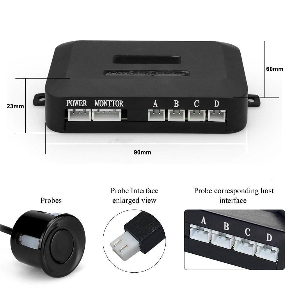 New Arrival Best Selling Car Reversing Aide Parking Sensor System