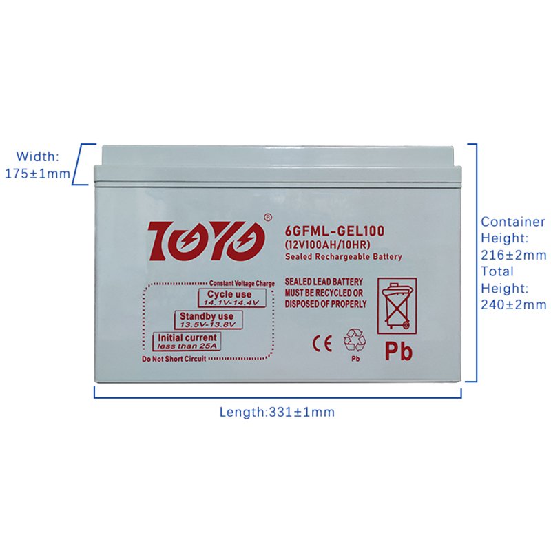 ESG Rechargeable Solar GEL 12v 100AH Battery Acid Lead Accumulator Storage Batteries 100AH Deep Cycle Solar Battery