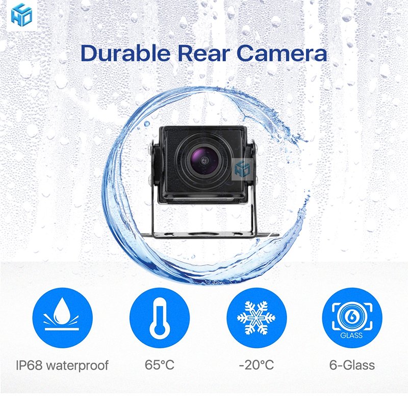 Wholesale 10.1-inch 4-channel AHD Split Display Car Monitor With Four 720P Cameras