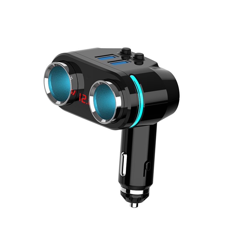 Q01 Novelty Car Cigarette Lighter Wireless Car Charger Adapter