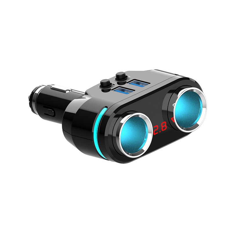 Q01 Novelty Car Cigarette Lighter Wireless Car Charger Adapter