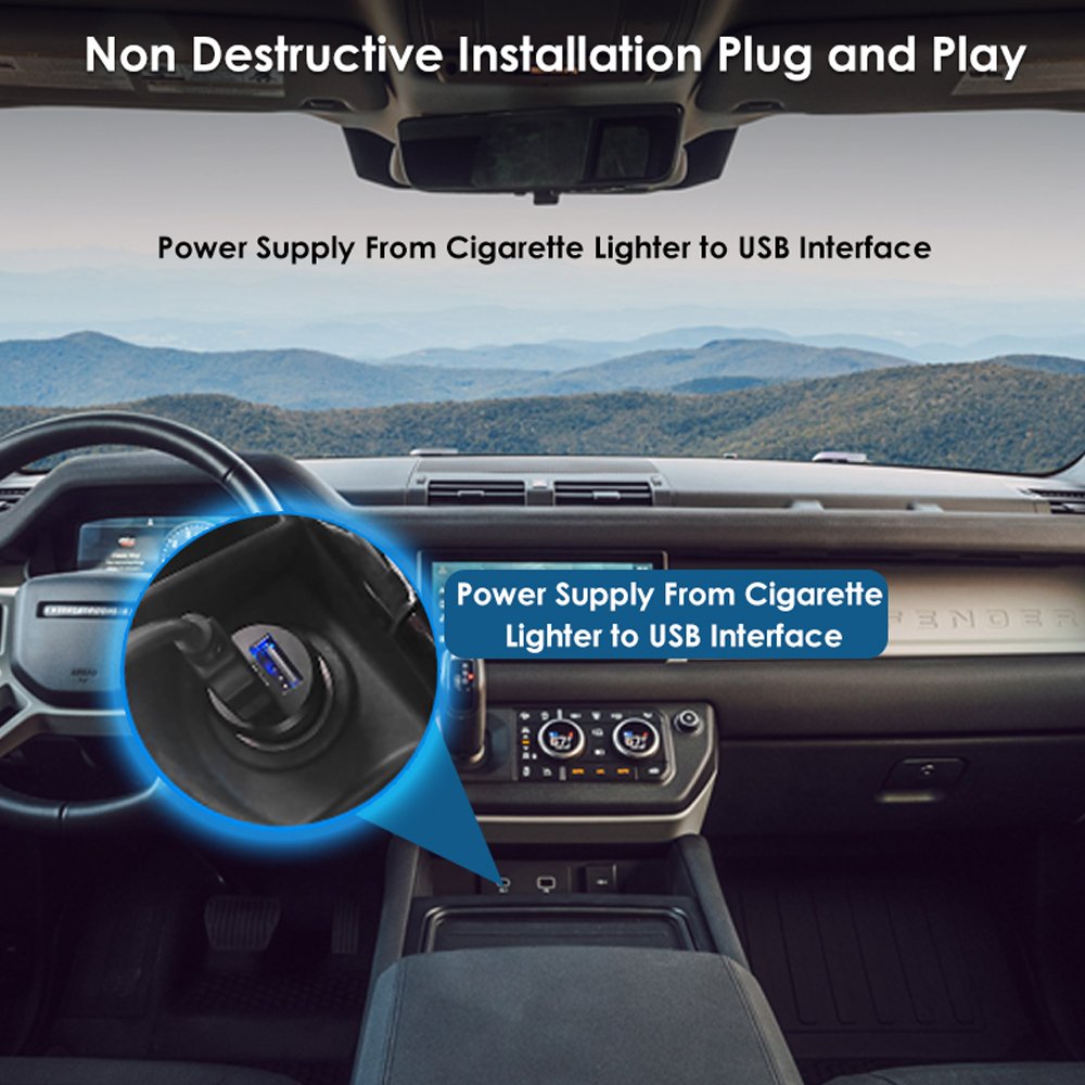 Vjoycar Universal GPS LCD Hud Display Speed Alarm Meter Head up Display for Car