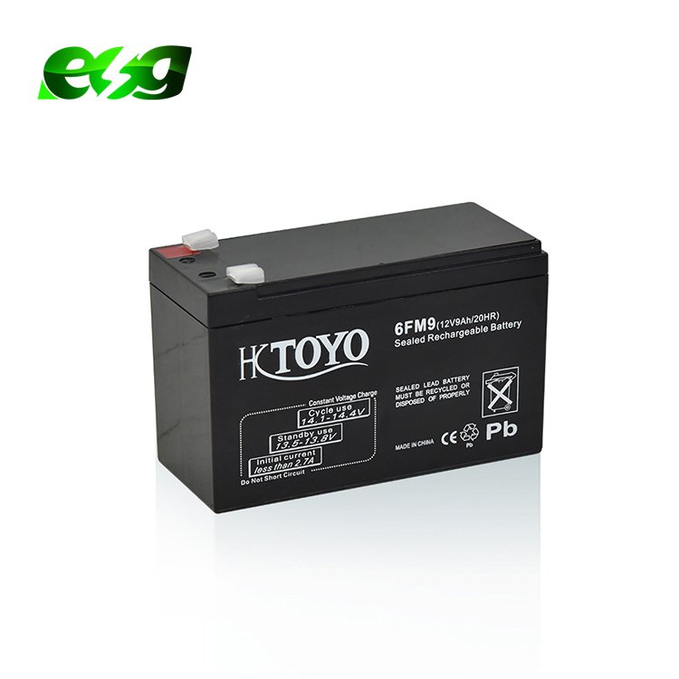 Rechargeable Solar Power Storage 12v 9ah 10ah 12ah 14ah 15ah Deep Cycle Solar System AGM Gel Battery
