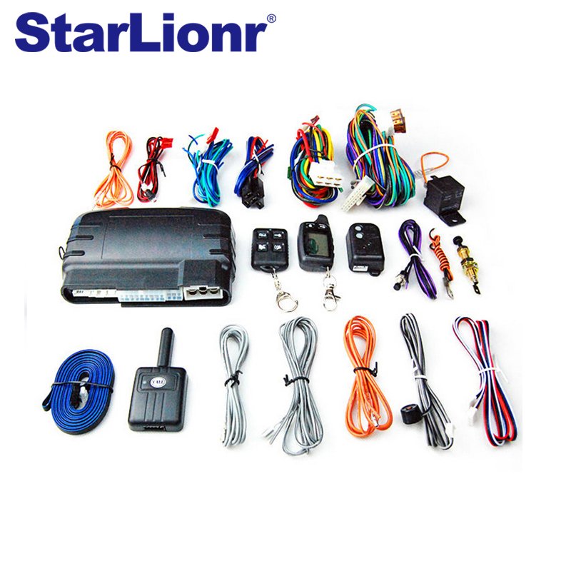 Remote Engine Start Car Alarm Two Way Car Alarm 2 Way Car Alarm System with Strong Remote Screen