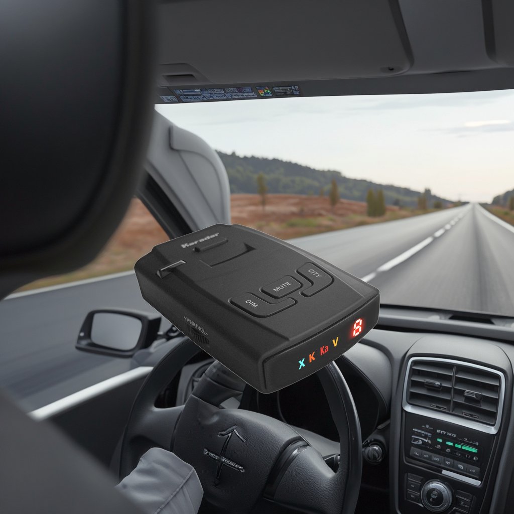 USA X,K, KA, Laser Band Radar Detector Signature Karadar S-360 Antiradar Detector LED Display English Voice Car Speed Alarm