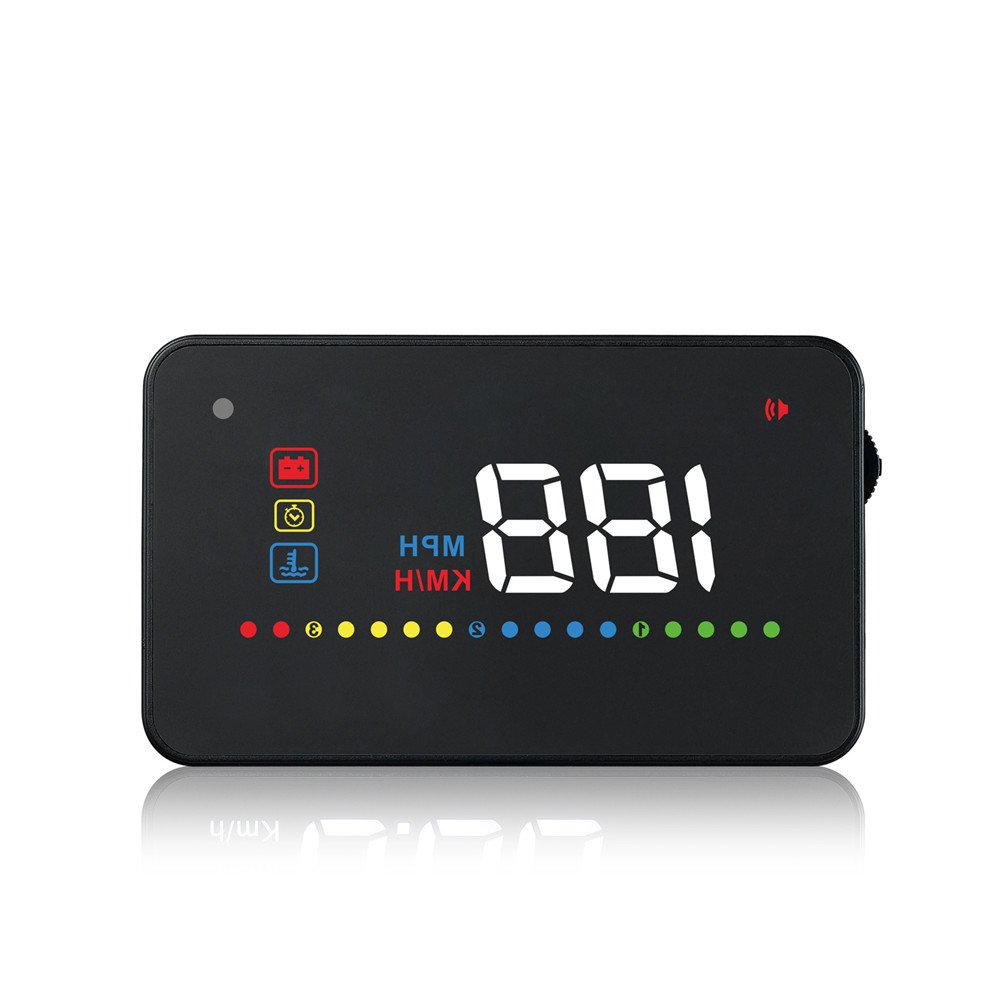 OBD II Hud Car Heads up Display Windshield Projector Speedometer with 3.5 Inch Screen