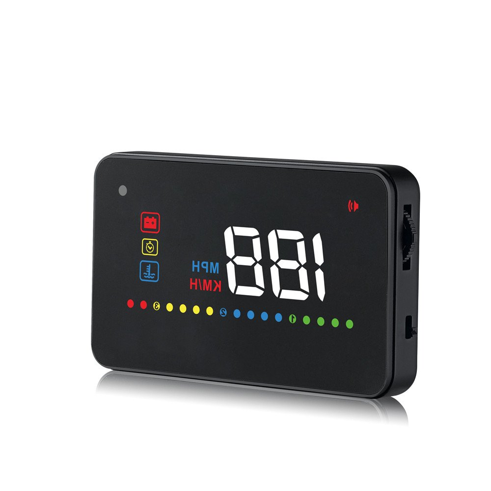 OBD II Hud Car Heads up Display Windshield Projector Speedometer with 3.5 Inch Screen