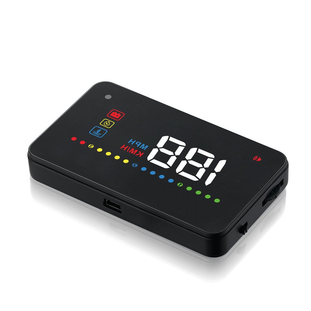 OBD II Hud Car Heads up Display Windshield Projector Speedometer with 3.5 Inch Screen