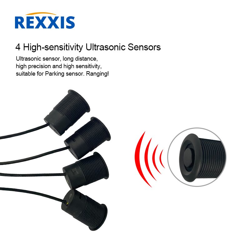12-24V Alarm Sound Visual Car Truck Reverse Distance Sensor System Reverse Assist Camera
