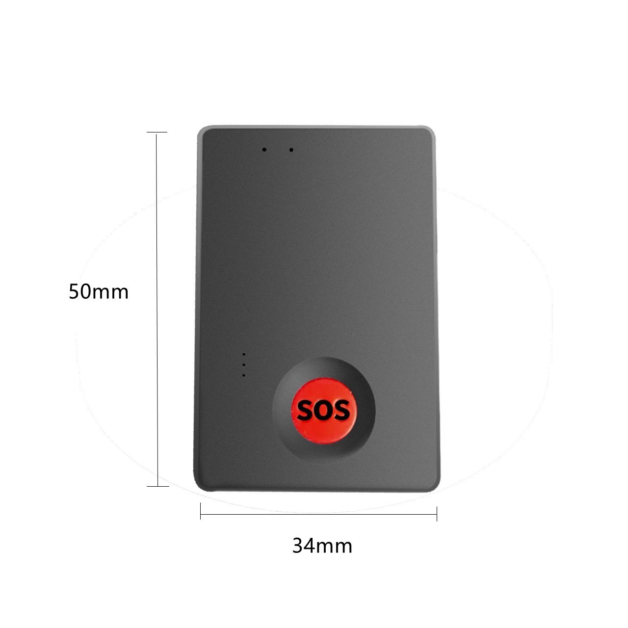 Accurate Positioning Mini Size 1500mAh Wireless Alarm SOS Button GPS Vehicle Tracker Device for Vehicle Car
